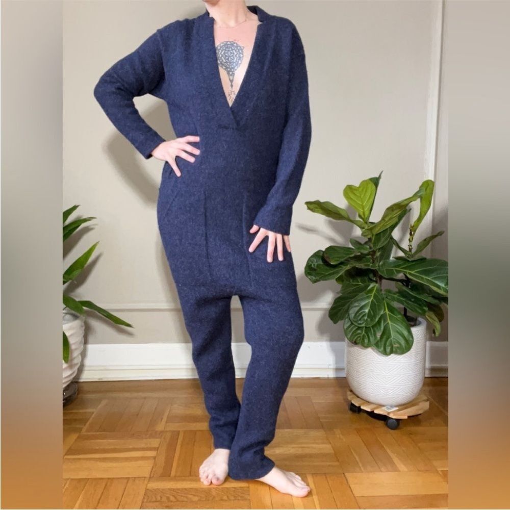 Lauren Manoogian Wool Utility Jumpsuit XS/S